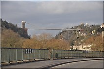 ST5672 : Bristol : Brunel Way & Clifton Suspension Bridge by Lewis Clarke
