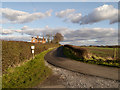 Track to New Bradley Hall Farm