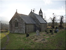 SO4601 : St. Michael's church, Llanfihangel-tor-y-mynydd, Monmouthshire by Jeremy Bolwell