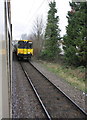 TQ3395 : EMU passes charter train approaching Enfield Town Station by Roger Templeman