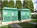 Electricity sub stations, Nuffield Hospital