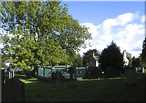 SK3898 : Burial Enclosure, Holy Trinity Parish Church (Old), Wentworth, near Rotherham - 2 by Terry Robinson