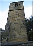 SK3898 : Church Tower (North Side), Holy Trinity Parish Church (Old), Wentworth, near Rotherham by Terry Robinson