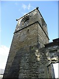 SK3898 : Church Tower (South Side), Holy Trinity Parish Church (Old), Wentworth, near Rotherham by Terry Robinson