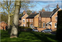 SP6798 : Houses along the Main Street of Burton Overy by Mat Fascione