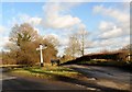 Minor road junction, Marle Green