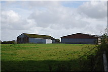 TQ6245 : Barns, Bank Farm by N Chadwick