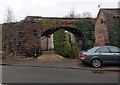 Underneath the arch to Bridge House, Blakeney