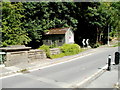 Hut at the SE end of Chain Bridge, Monmouthshire