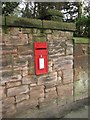 Post box in wall on Castle Terrace, Berwick upon Tweed