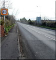 The A4055 Barry Road heads away from Llandough