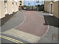 Sinuous path, east end of Bath Terrace