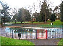 SO8275 : Former paddling pool at Brinton Park (1), Sutton Road, Kidderninster by P L Chadwick