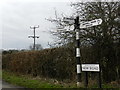 Road sign, New Road