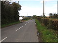 View north along Churchtown Road