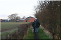 Path from the turkey farm to North Somercotes