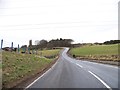 The Condorrat road approaching the railway bridge at Ryding