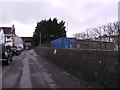 Carmarthen Bridge through the trees