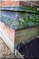 Benchmark on buttress of Radley College Hall