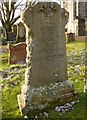 The gravestone of John Traquair