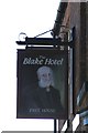 2012 Sign for The Blake Hotel, Blake Street, Walkley, Sheffield