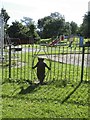 Bear breaks into the Playground, Ruskin Park, Walkley, Sheffield - 1