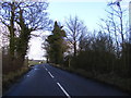 TM4062 : B1119 Saxmundham Road & Friston footpath no.20 by Geographer