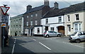 Llangadog : A4069 approaches Queen