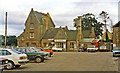 Crewkerne station exterior, 1984