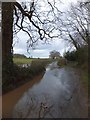 Floods in Red Rock Road