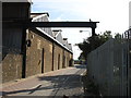 Near the start of the Thames Path