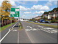 Stourport turning left ahead, Kidderminster