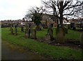 NT2874 : Restalrig Parish Church and cemetery by Euan Nelson