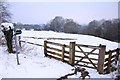 SP5511 : Gate to the bridleway and Oxfordshire Way by Steve Daniels