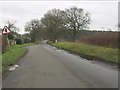 SP1273 : Tithe Barn Lane approaching Umberslade Road by Peter Whatley