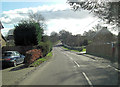 SU3725 : Braishfield Road in the centre of Braishfield by Stuart Logan