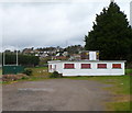 SN4900 : An entrance gate to Llanelli Wanderers RFC  ground,Llanelli by Jaggery