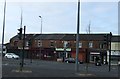 Shops on the A577, Wigan