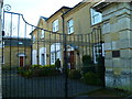 Gateway and courtyard on Furzedown Lane