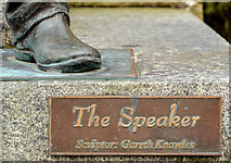 J3474 : "The Speaker", Belfast (2013-2) by Albert Bridge