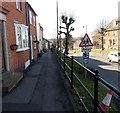 Elevated pavements, High Street, Royal Wootton Bassett 