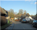 Grade II listed cottages in Chilbolton