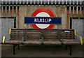 London Underground roundel, Ruislip