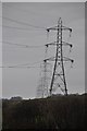 Taunton Deane District : Electricity Pylons