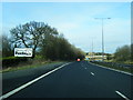 M65 eastbound at Pendle boundary