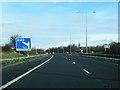 M65 eastbound at Junction 12