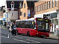 London Transport bus number 465 at Dorking