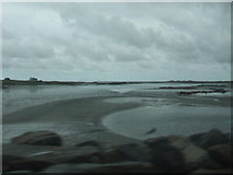 NF8459 : Beach from the causeway between Garbh eilean and North Uist by Tim Glover