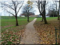 Path to Bulwark Road from Piggy