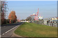 Royal Portbury Dock Road looking west